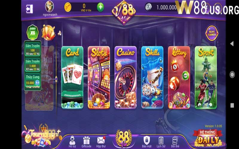 Giới thiệu về Game Bài Đổi Thưởng W88