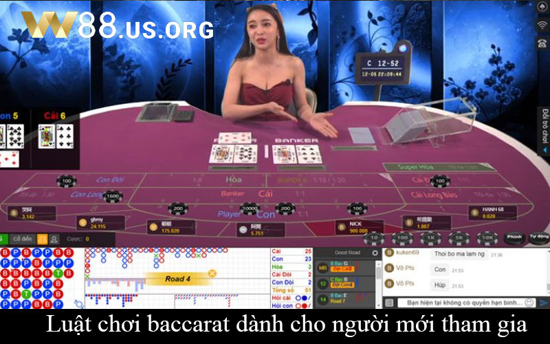 Luật chơi baccarat dành cho người mới tham gia