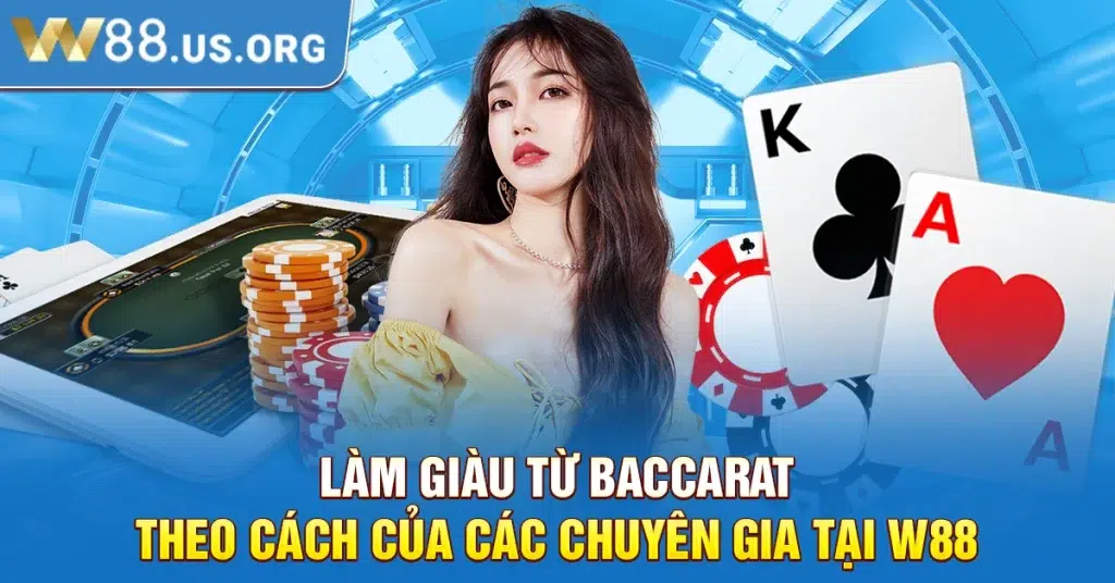 Làm Giàu Từ Baccarat - Theo Cách Của Các Chuyên Gia Tại W88