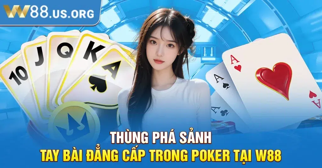 Thùng Phá Sảnh – Tay Bài Đẳng Cấp Trong Poker Tại W88